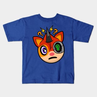 Confused Cyborg Squirrel Oskar Kids T-Shirt